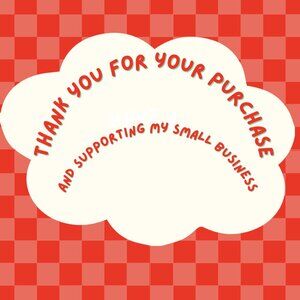 THANK YOU FOR YOUR PURCHASE & SUPPORT OF MY SMALL BUSINESS